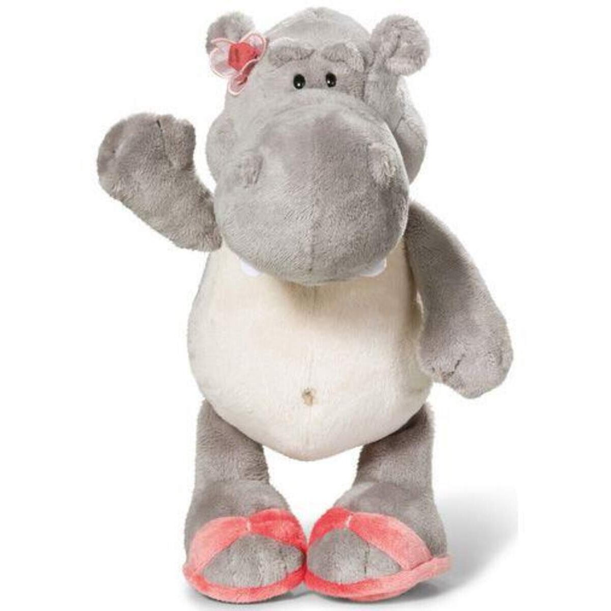 NICI Sommer Kuscheltier Nilpferd, 25 cm