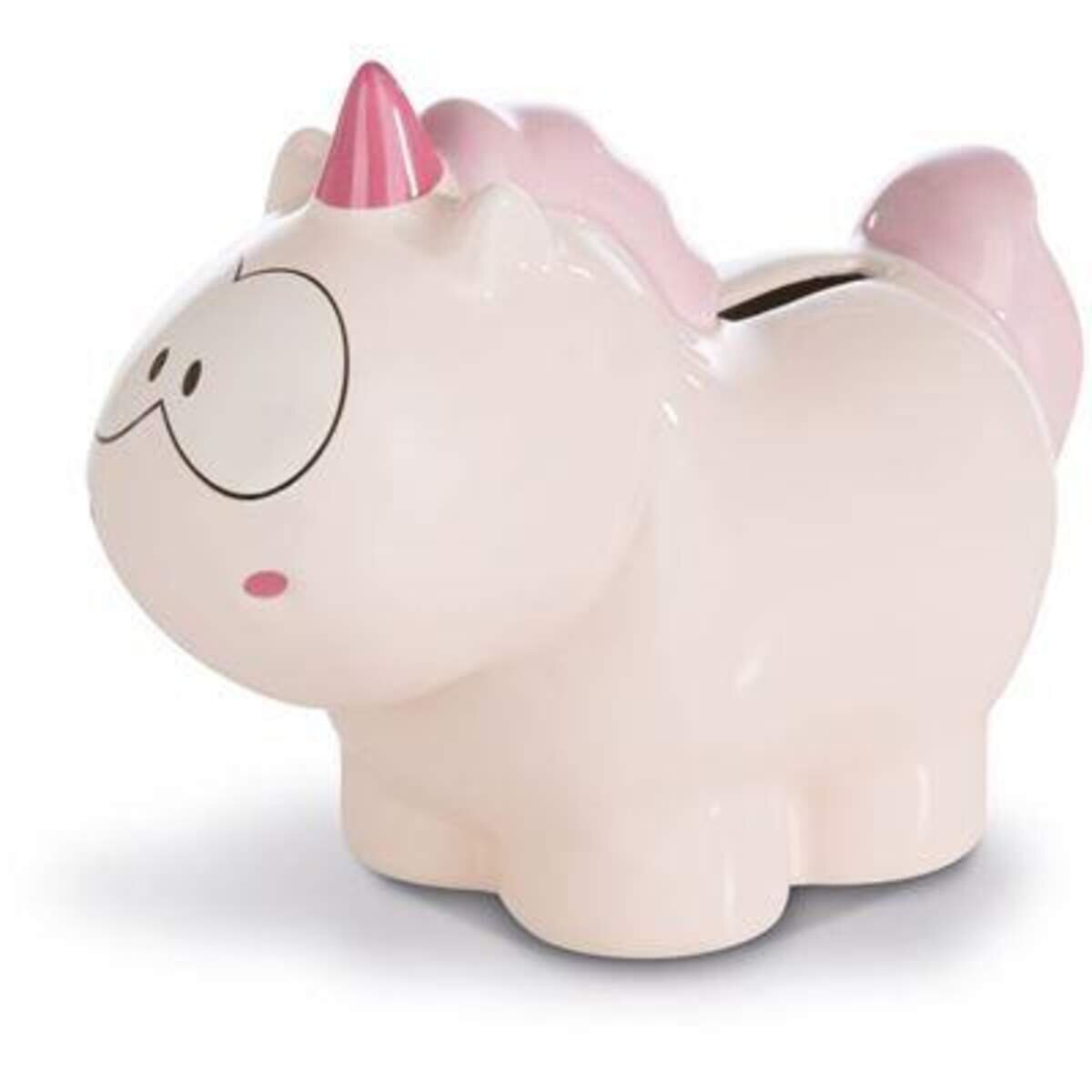NICI Spardose Einhorn Theodor, 7,5 x 12 x 16,5 cm