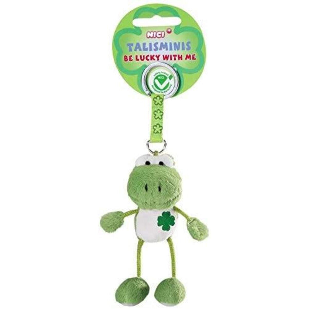 NICI Talisminis Frosch Schlüsselanhänger 7 cm