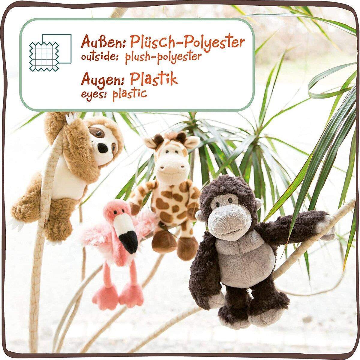 NICI Zoo Friends Gorilla Plüsch Kuscheltier Schlenker, ca. 20 cm