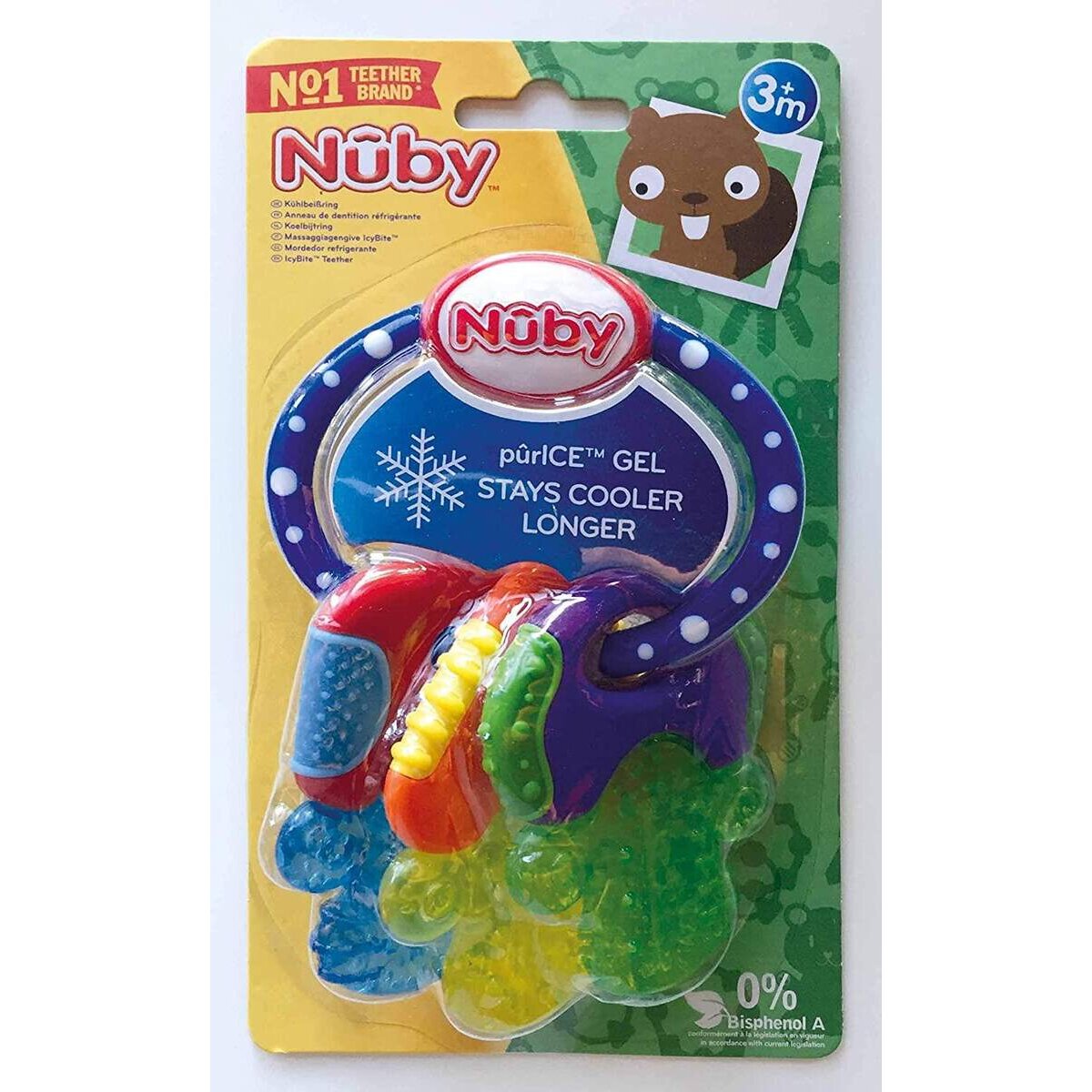 Nuby Kühlbeißfigur Schlüssel