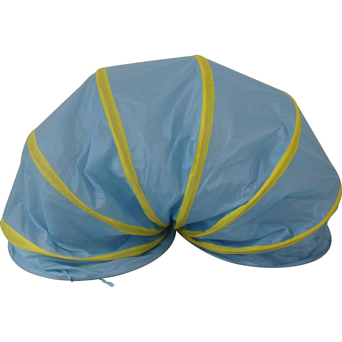 Outdoor active Spieltunnel mit Pop-up Funktion blau, Ø 60 x L. 200 cm