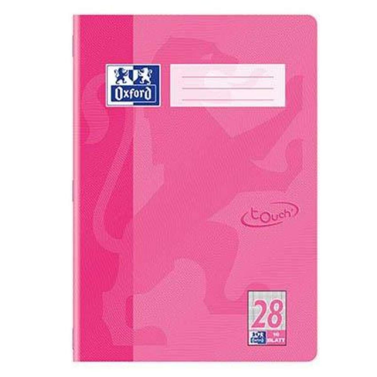 Oxford Touch Schulhefte Stück, A4 16 Blatt L. 27, sortiert, Optik Paper®