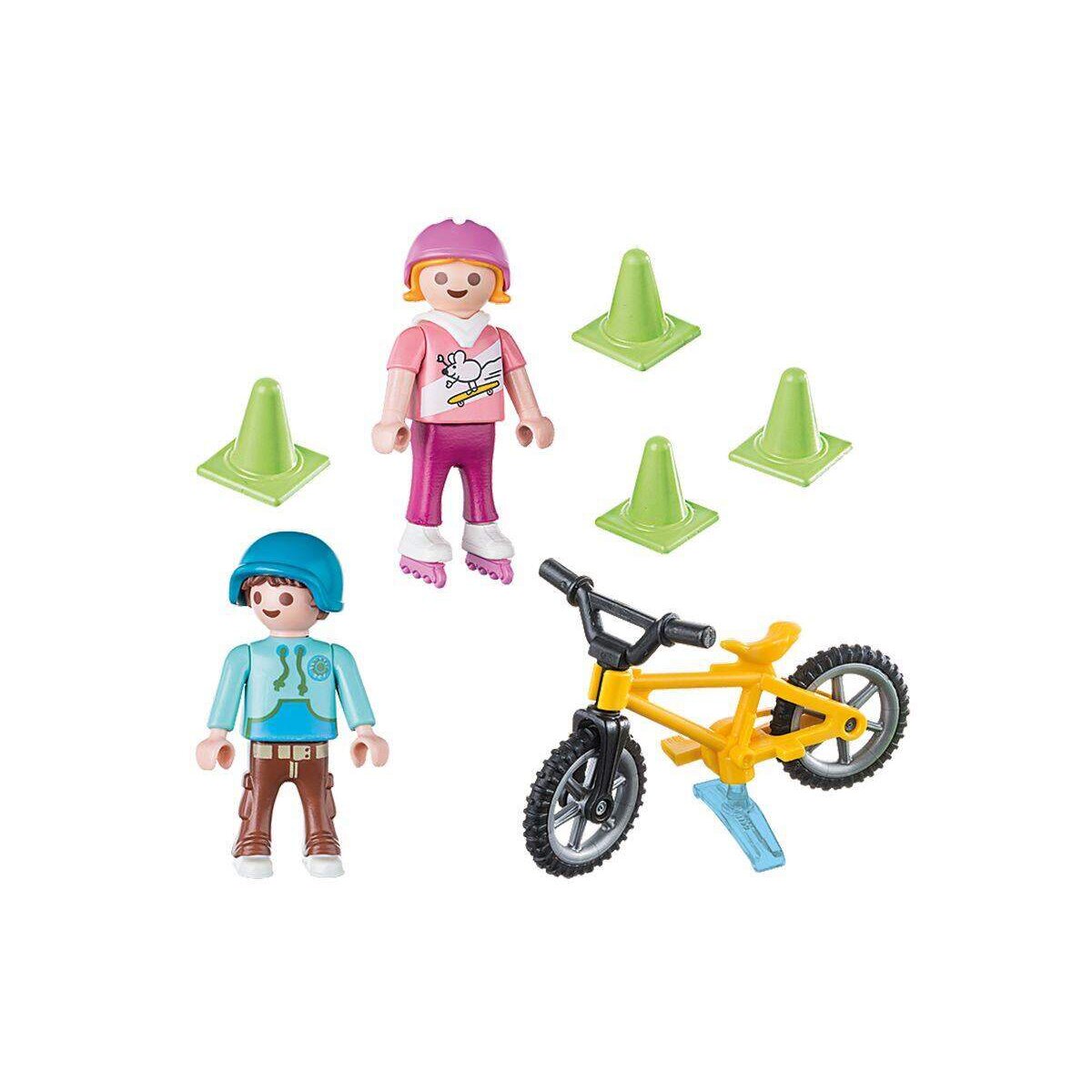 PLAYMOBIL® 70061 Special Plus Kinder mit Skates und BMX
