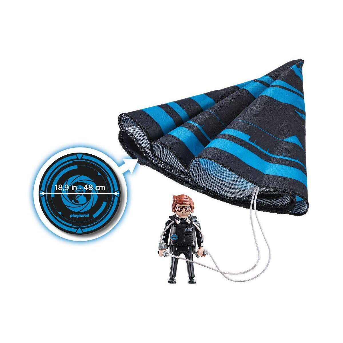 PLAYMOBIL® 70070 The Movie Rex Dasher mit Fallschirm
