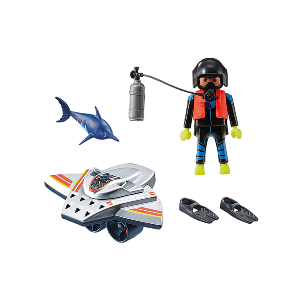 PLAYMOBIL® 70145 City Action Seenot: Tauchscooter im Rettungseinsatz