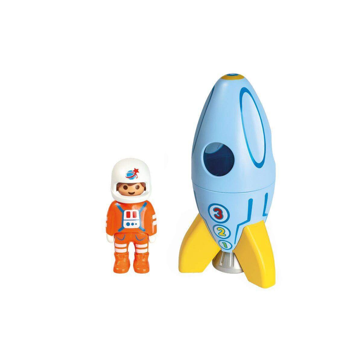 PLAYMOBIL® 70186 1.2.3 Astronaut mit Rakete