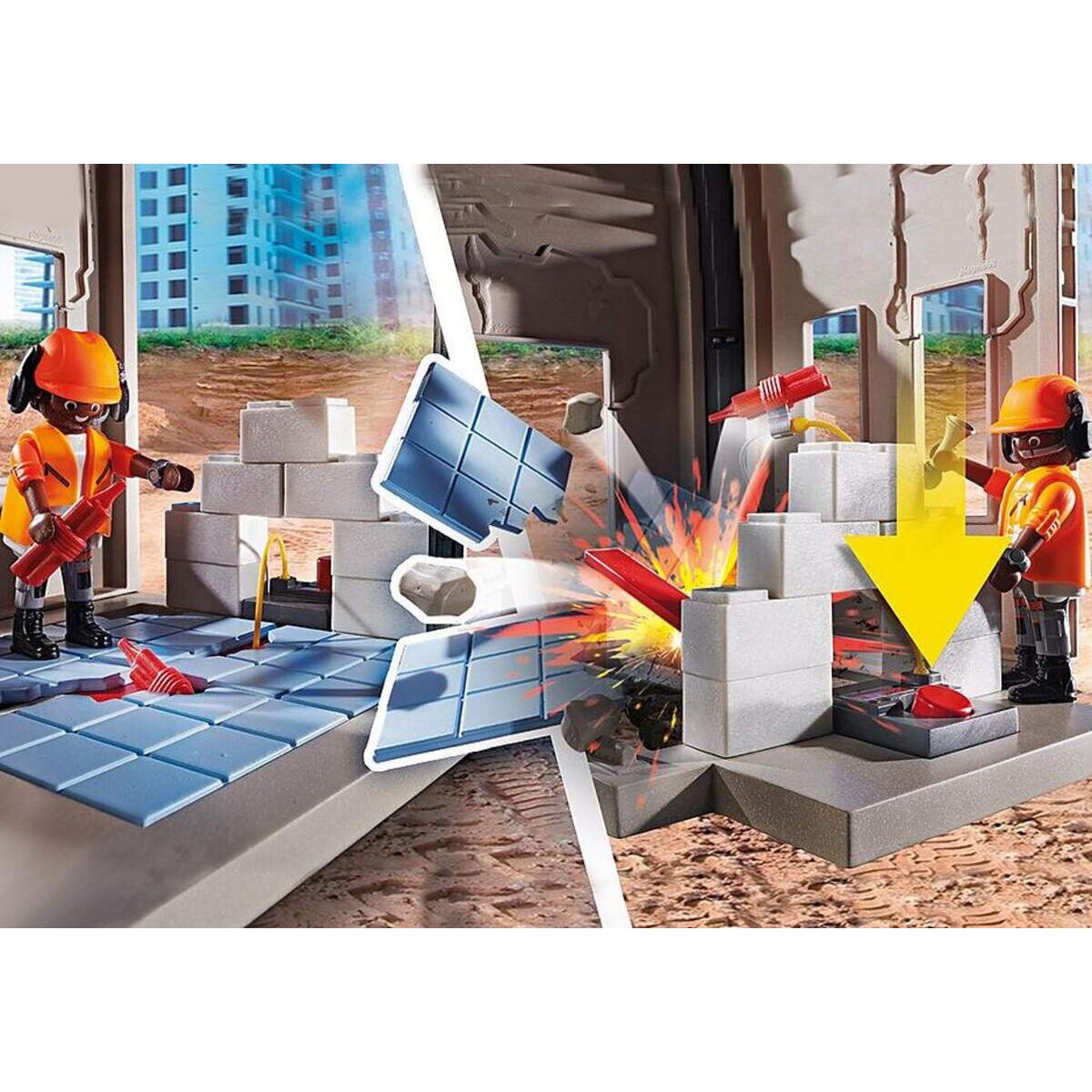 PLAYMOBIL® 70442 City Action Seilbagger mit Bauteil