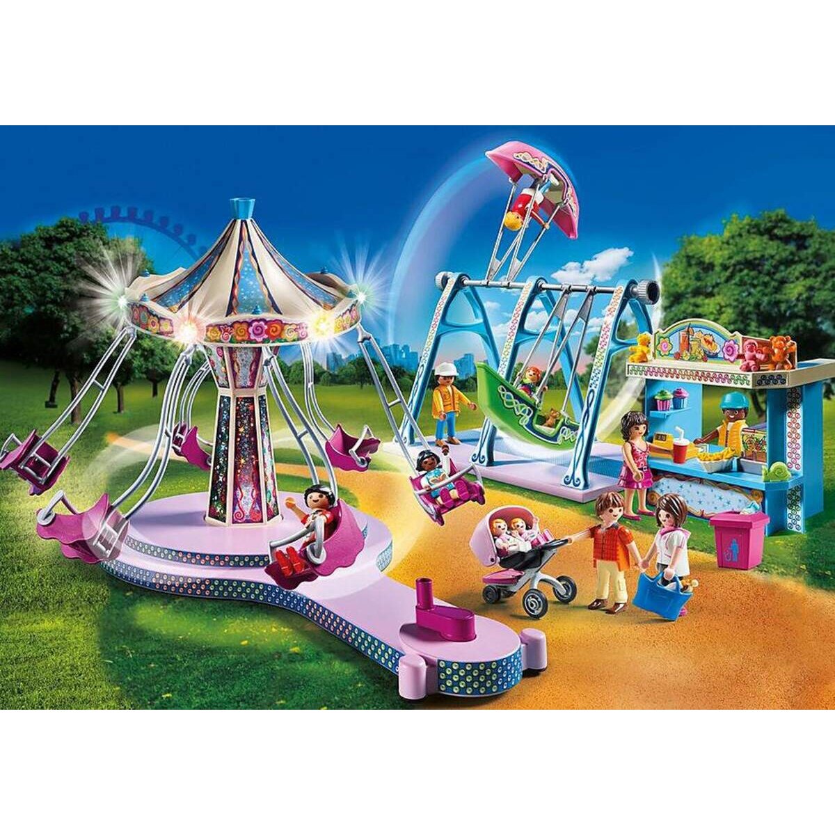 PLAYMOBIL® 70558 Family Fun Großer Vergnügungspark