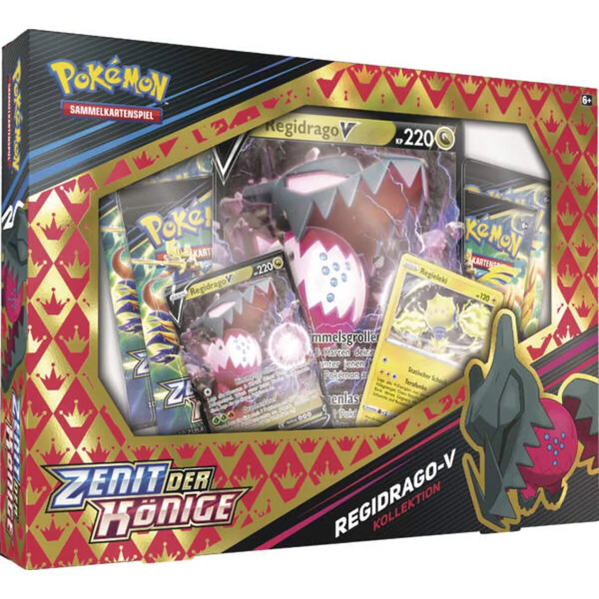 Pokemon Kollektion Zenit der Könige, 1 Stück, 2-fach sortiert