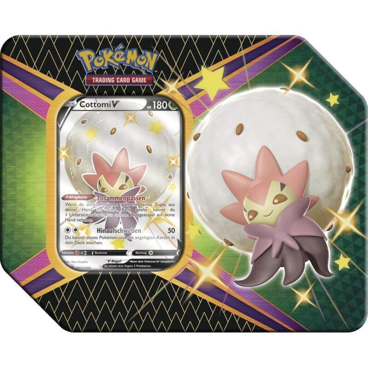 Pokemon Glänzendes Schicksal Tin Box Cottomi V