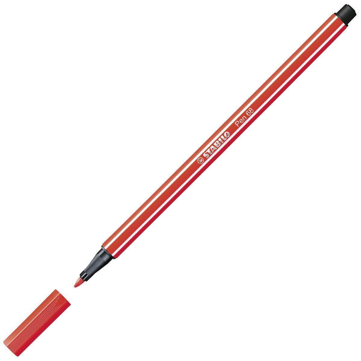 Premium-Filzstift - STABILO Pen 68 - 15er Pack - mit 15 verschiedenen Farben inklusive 5 Neonfarben
