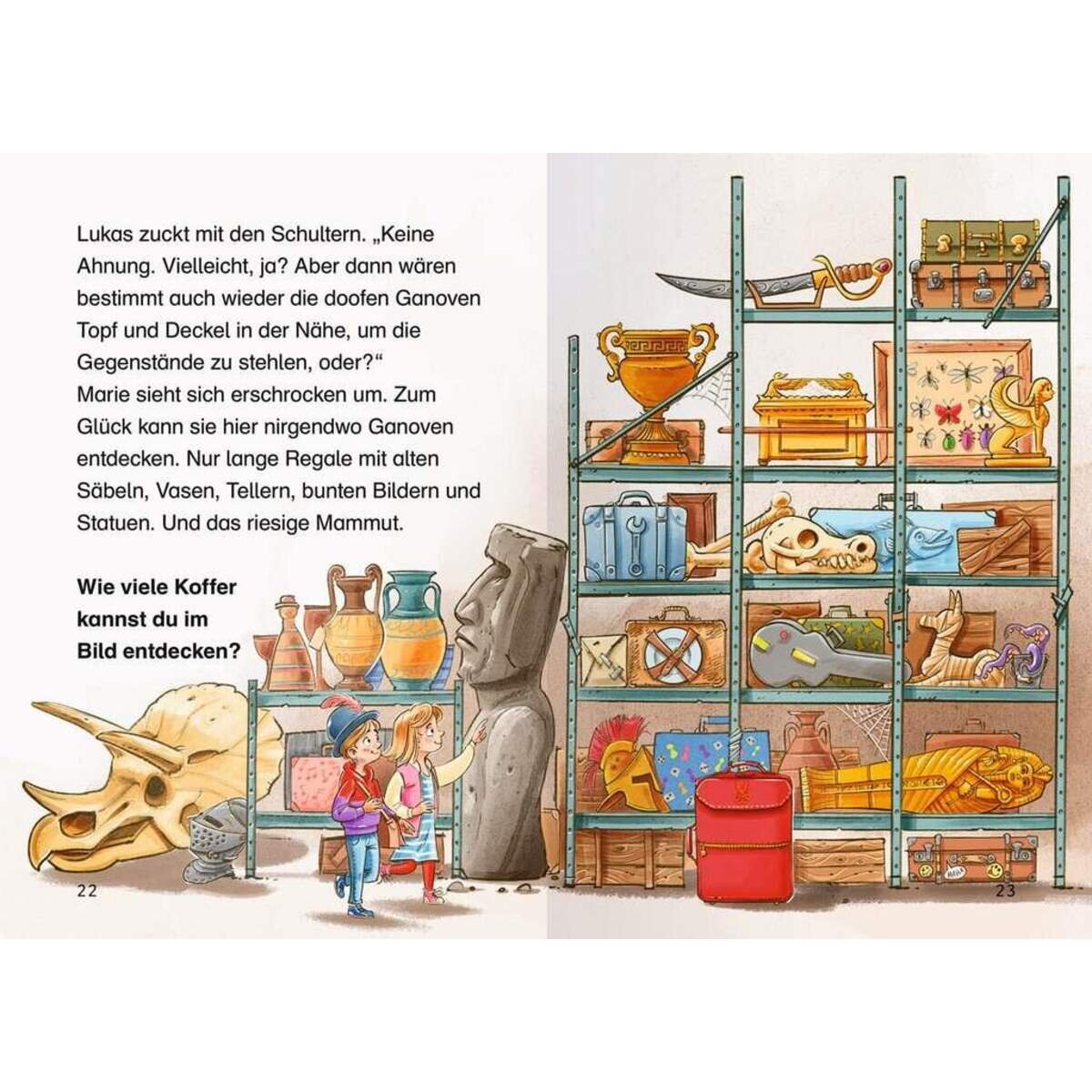 Ravensburger Die Jagd nach dem magischen Detektivkoffer, Band 5: Goldraub im Museum