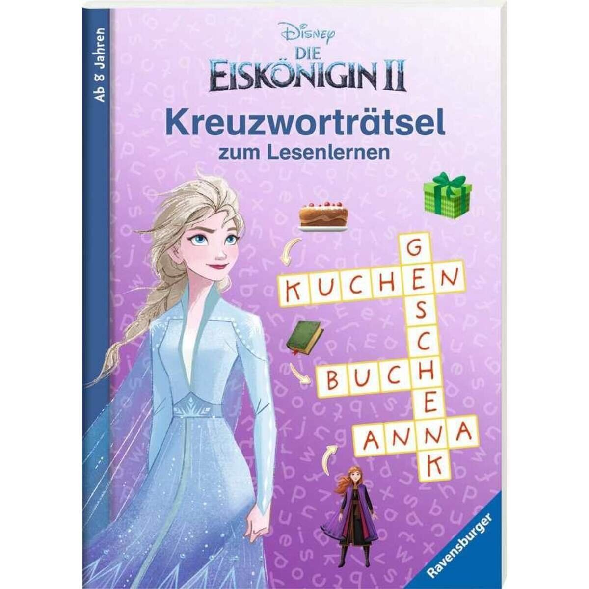 Ravensburger Disney Die Eiskönigin 2 Kreuzworträtsel zum Lesenlernen