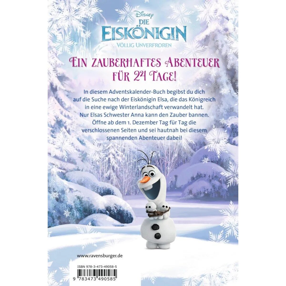 Ravensburger Disney Die Eiskönigin Adventskalender