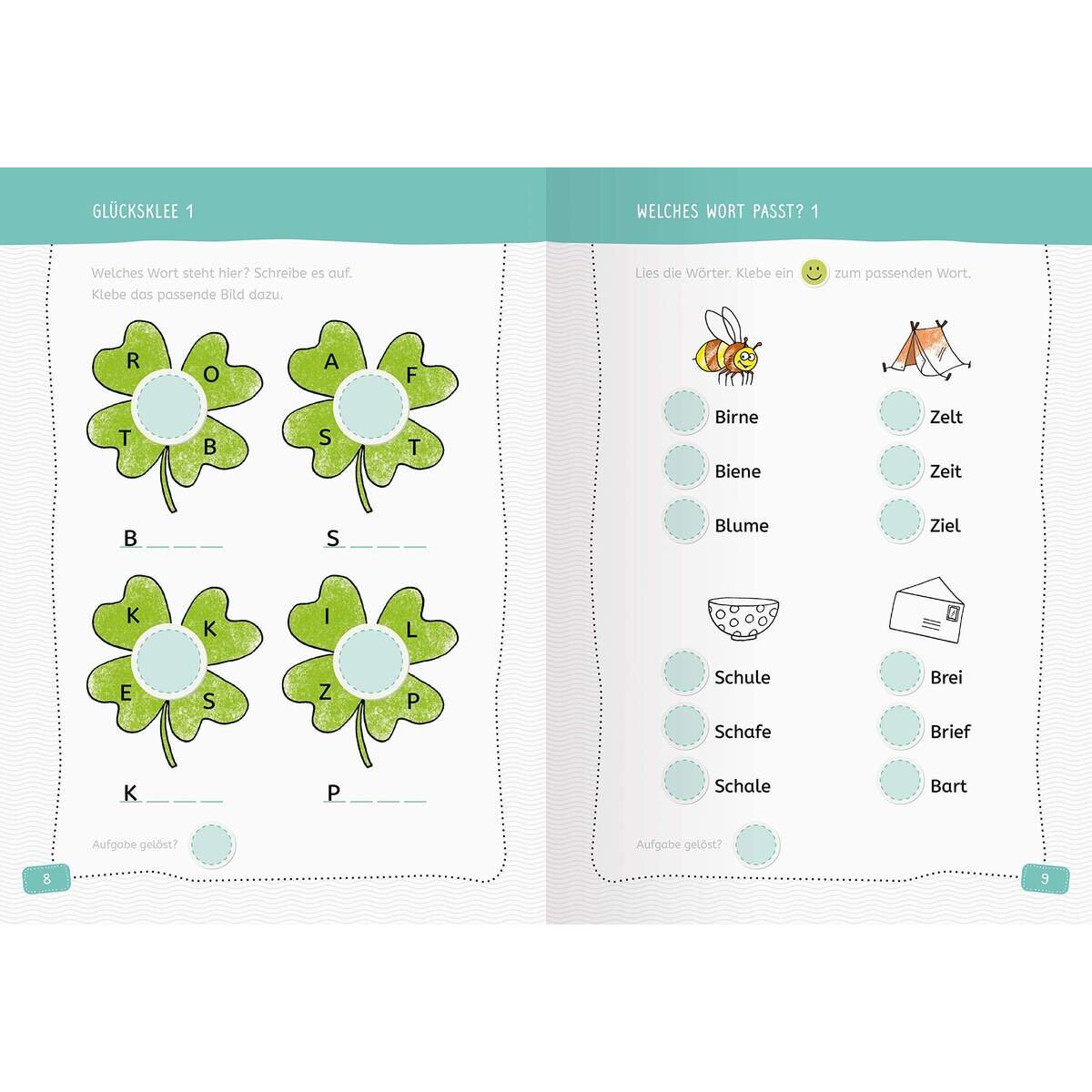 Ravensburger Erstes Lesen Sticker-Rätsel