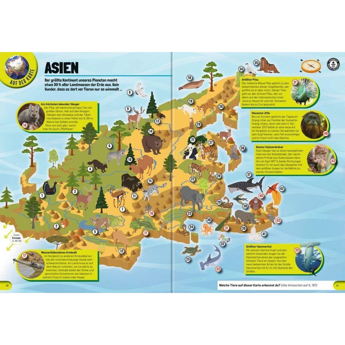 Ravensburger Guiness World Records Wilde Tiere
