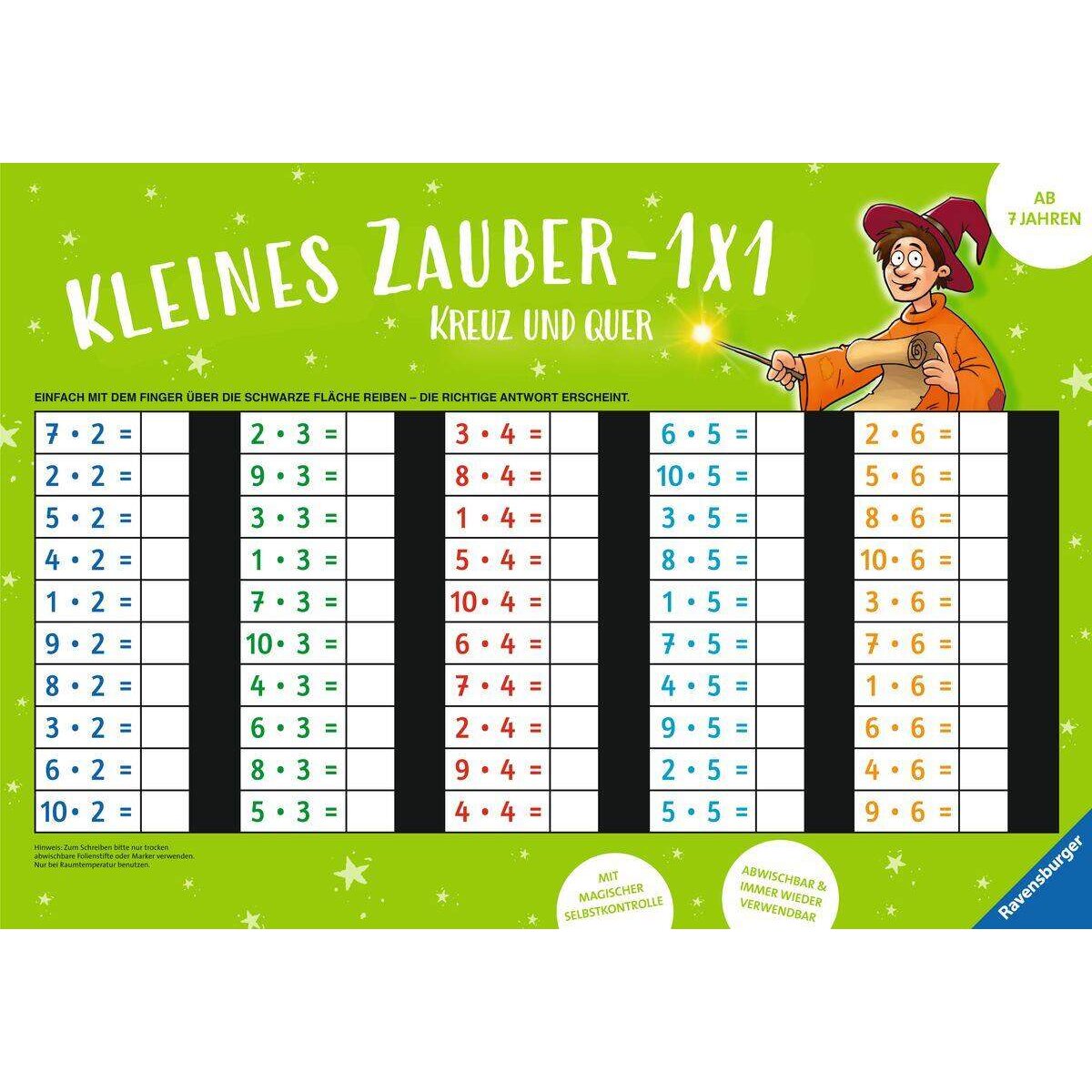 Ravensburger Kleines Zauber 1x1 Kreuz und quer