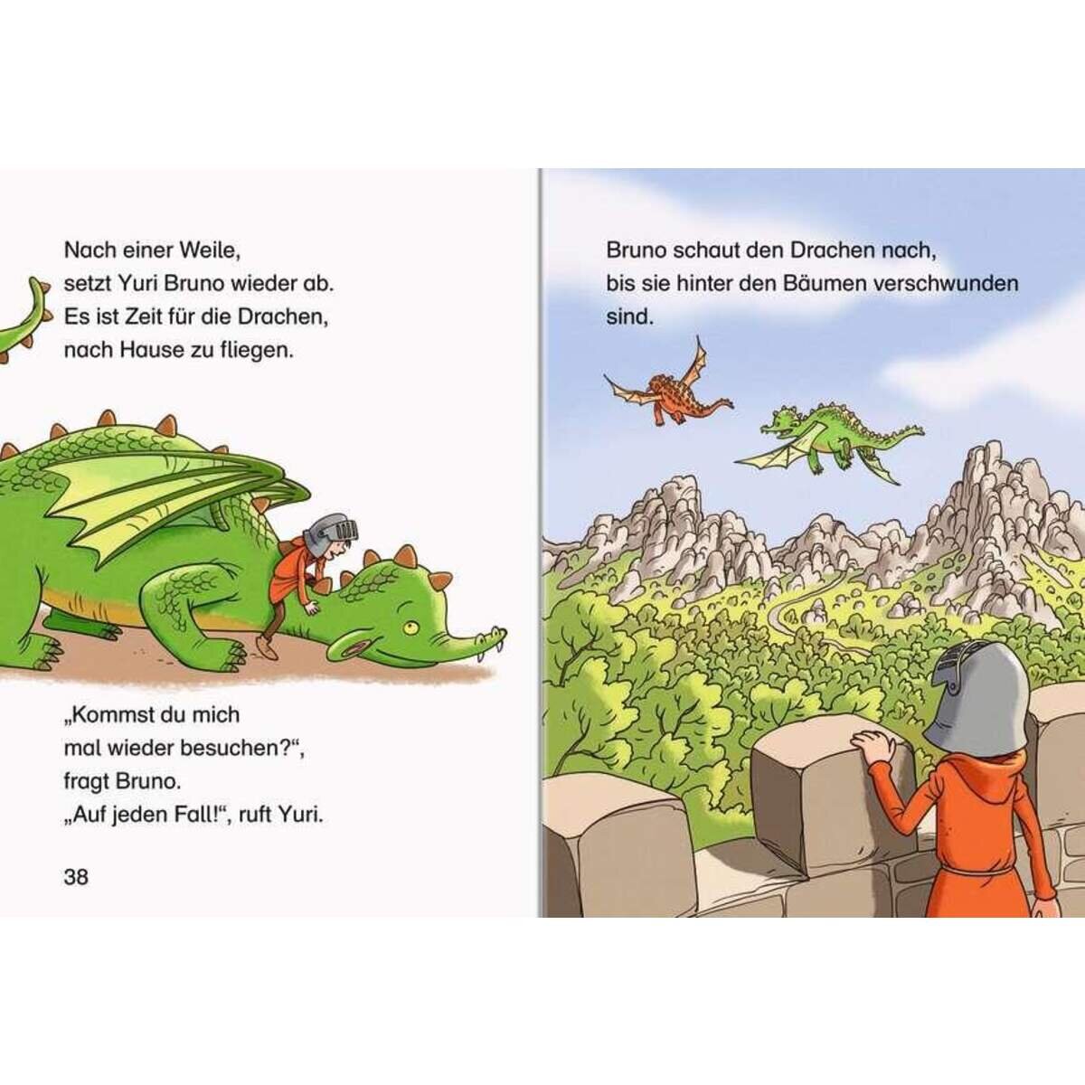 Ravensburger Leserabe - 1. Lesestufe: Ein Drache auf Burg Erbsenfels