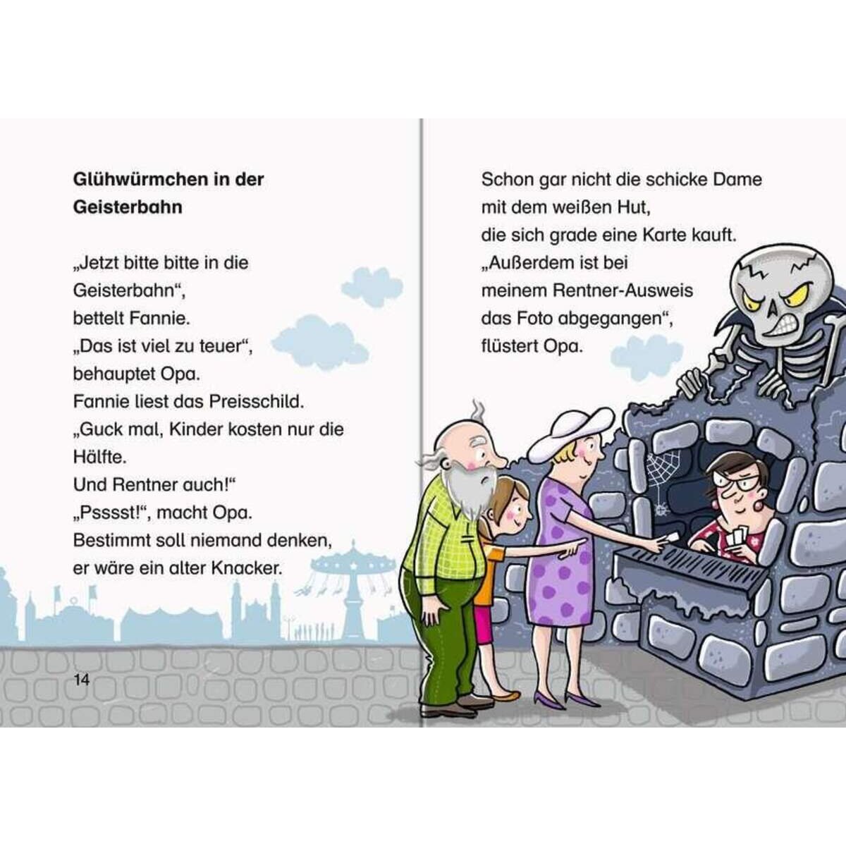 Ravensburger Leserabe Glühwürmchen in der Geisterbahn