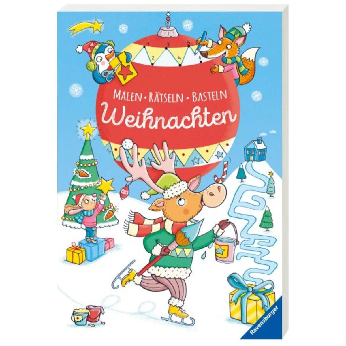 Ravensburger Malen-Rätseln-Basteln: Weihnachten