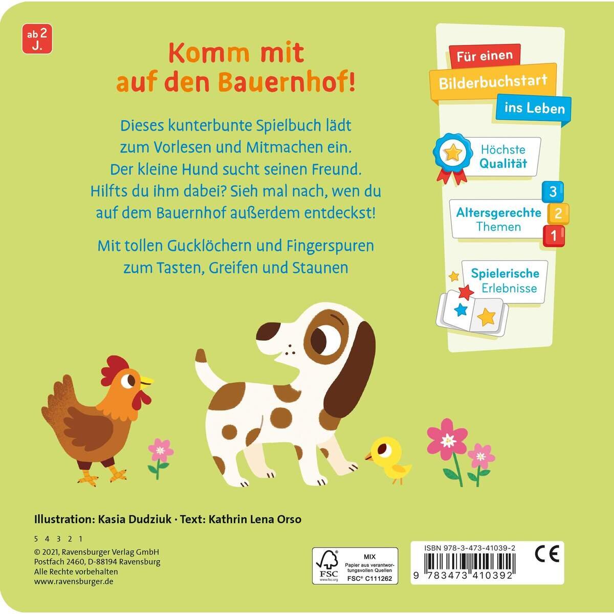 Ravensburger Mein erstes Spiel- und Suchbuch mit dem kleinen Hund