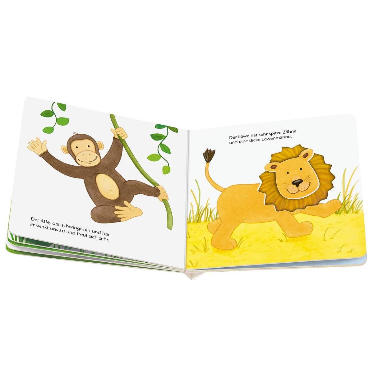 Ravensburger ministeps - Guck mal, die Tiere: Mein Spielbuch zum Tasten und Begreifen