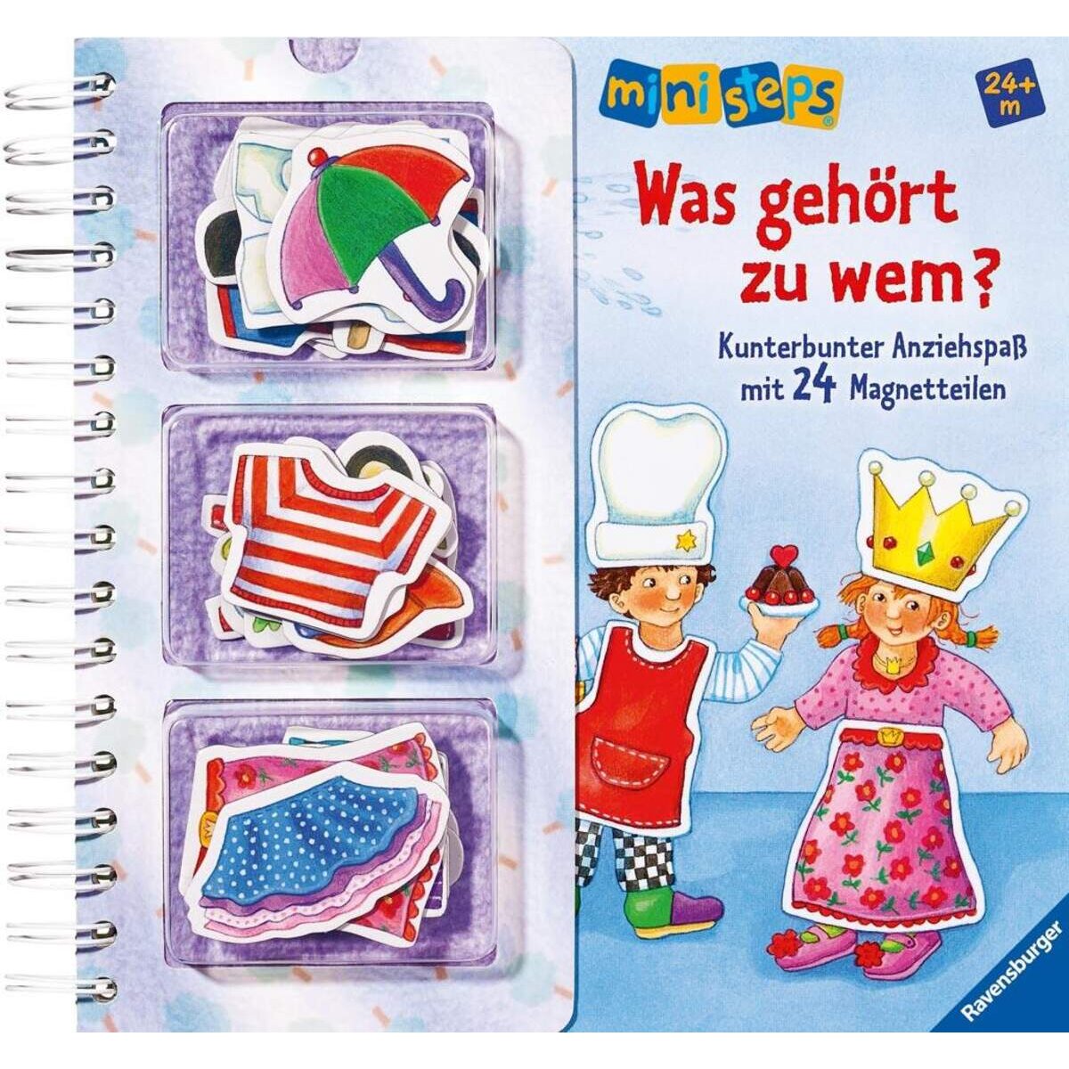 Ravensburger ministeps Bücher Was gehört zu wem?