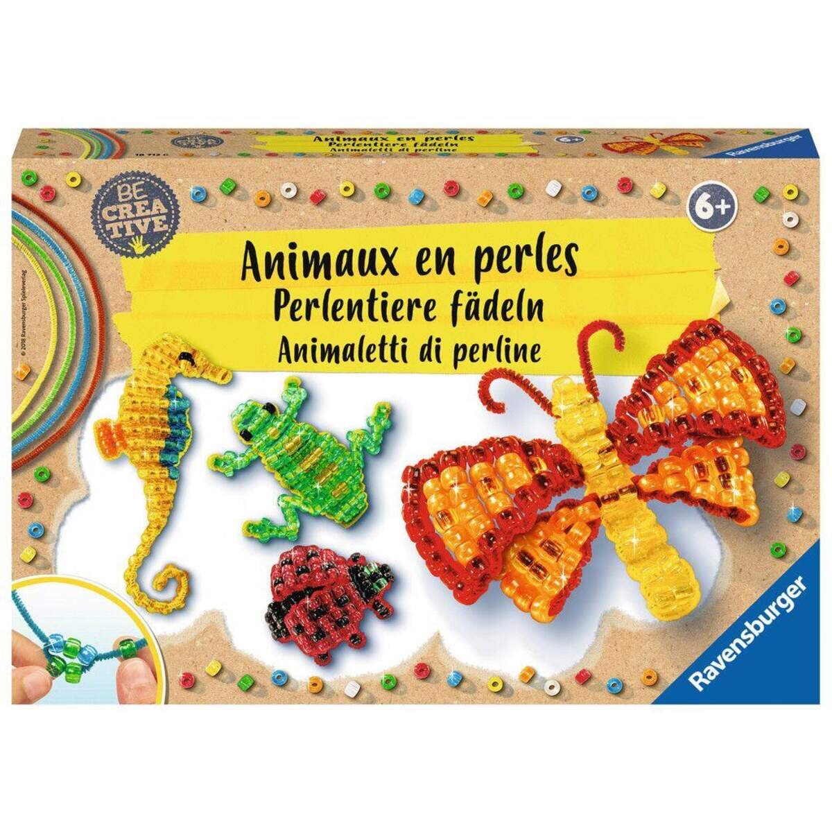 Ravensburger Perlentiere fädeln