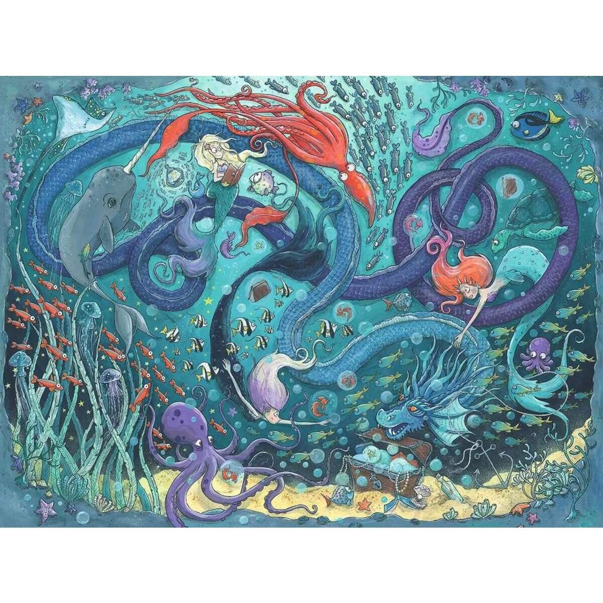 Ravensburger Puzzle - Die Meeresnixen, 1500 Teile