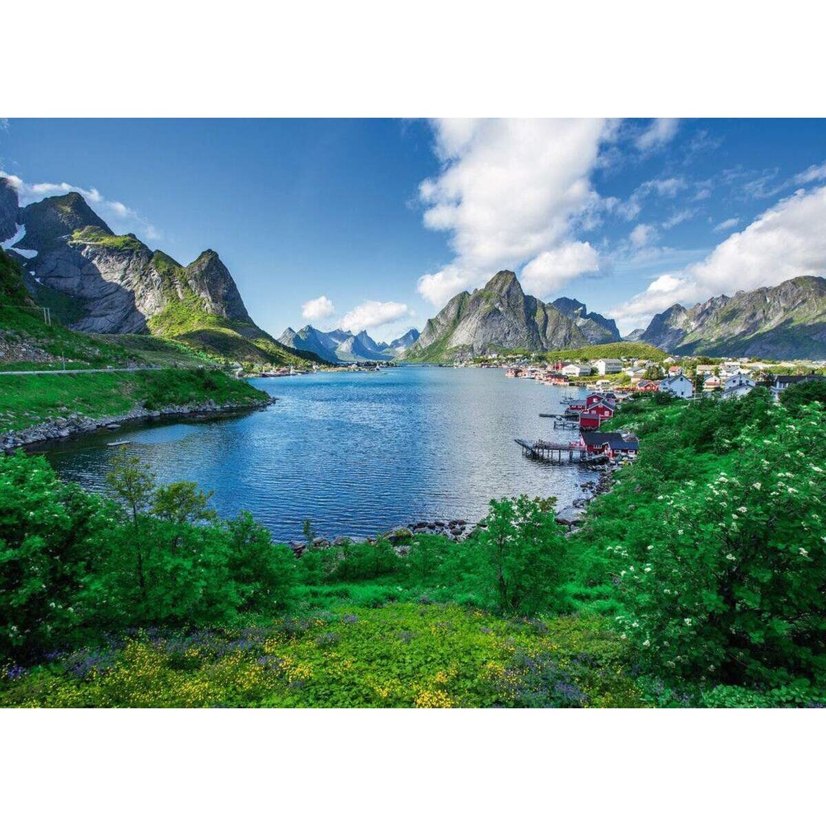Ravensburger Puzzle Auf den Lofoten, 1000 Teile