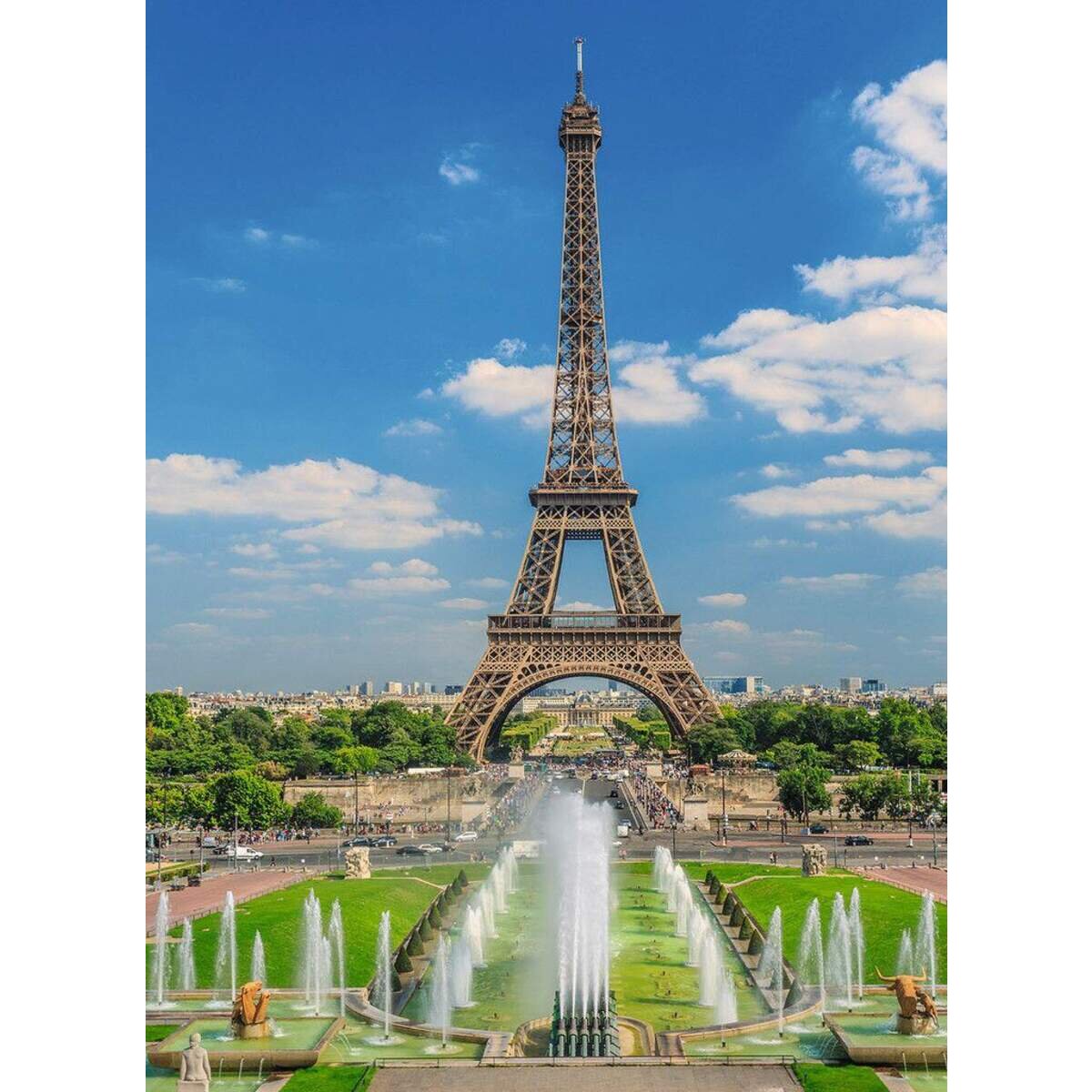 Ravensburger Puzzle Blick auf den Eifelturm, 300 Teile