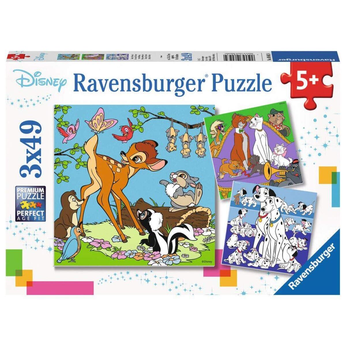 Ravensburger Puzzle Disney Freunde 3x49 Teile