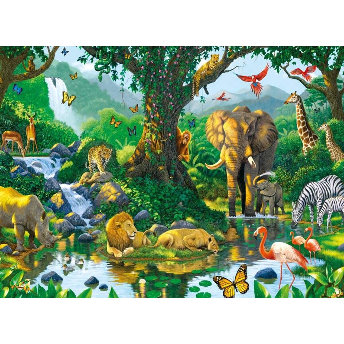 Ravensburger Puzzle Harmonie im Dschungel, 500 Teile