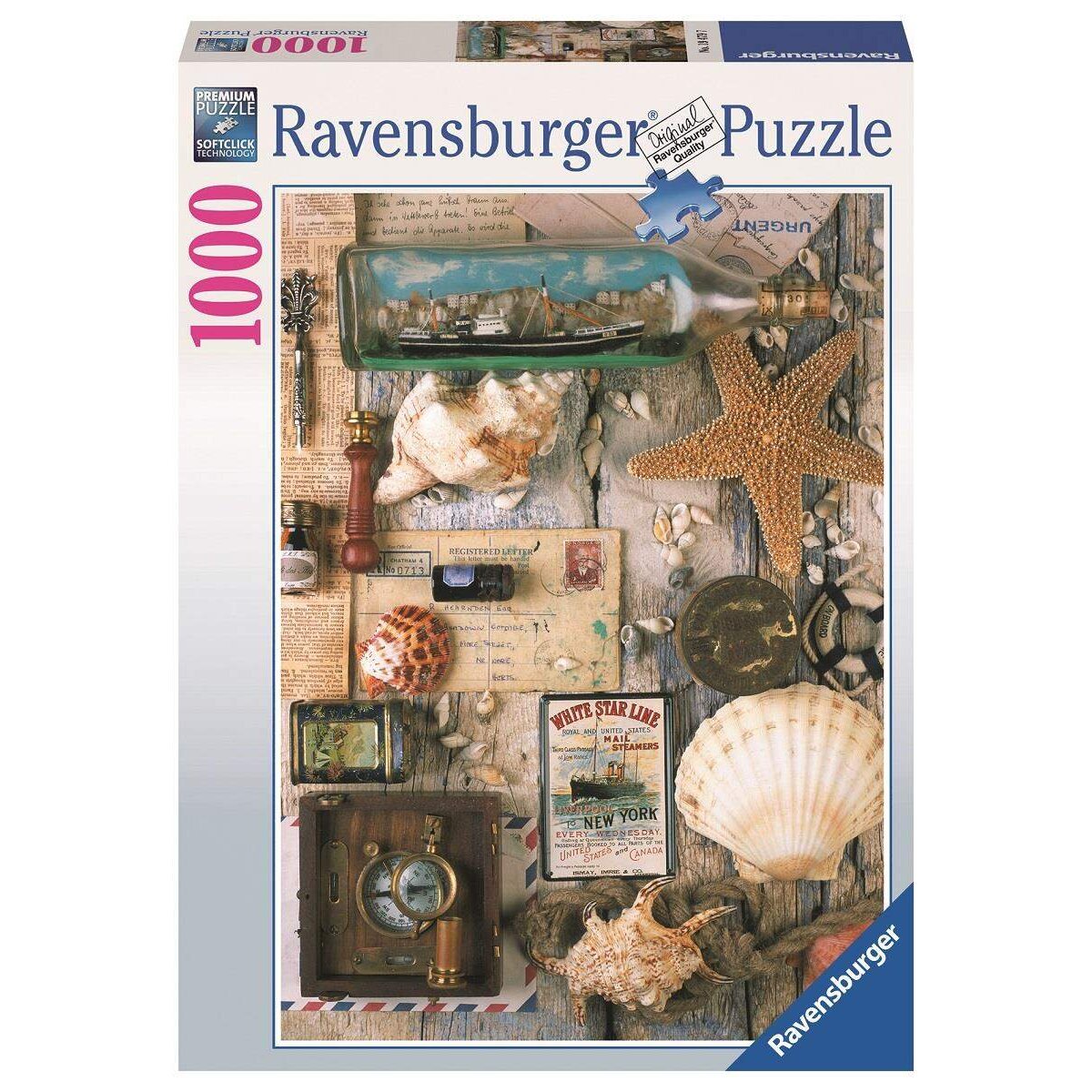 Ravensburger Puzzle Maritime Souvenirs, 1000 Teile
