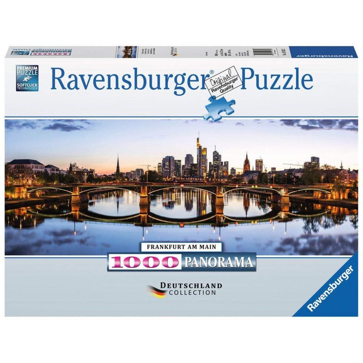 Ravensburger Puzzle Panorama Frankfurt am Main, 1000 Teile