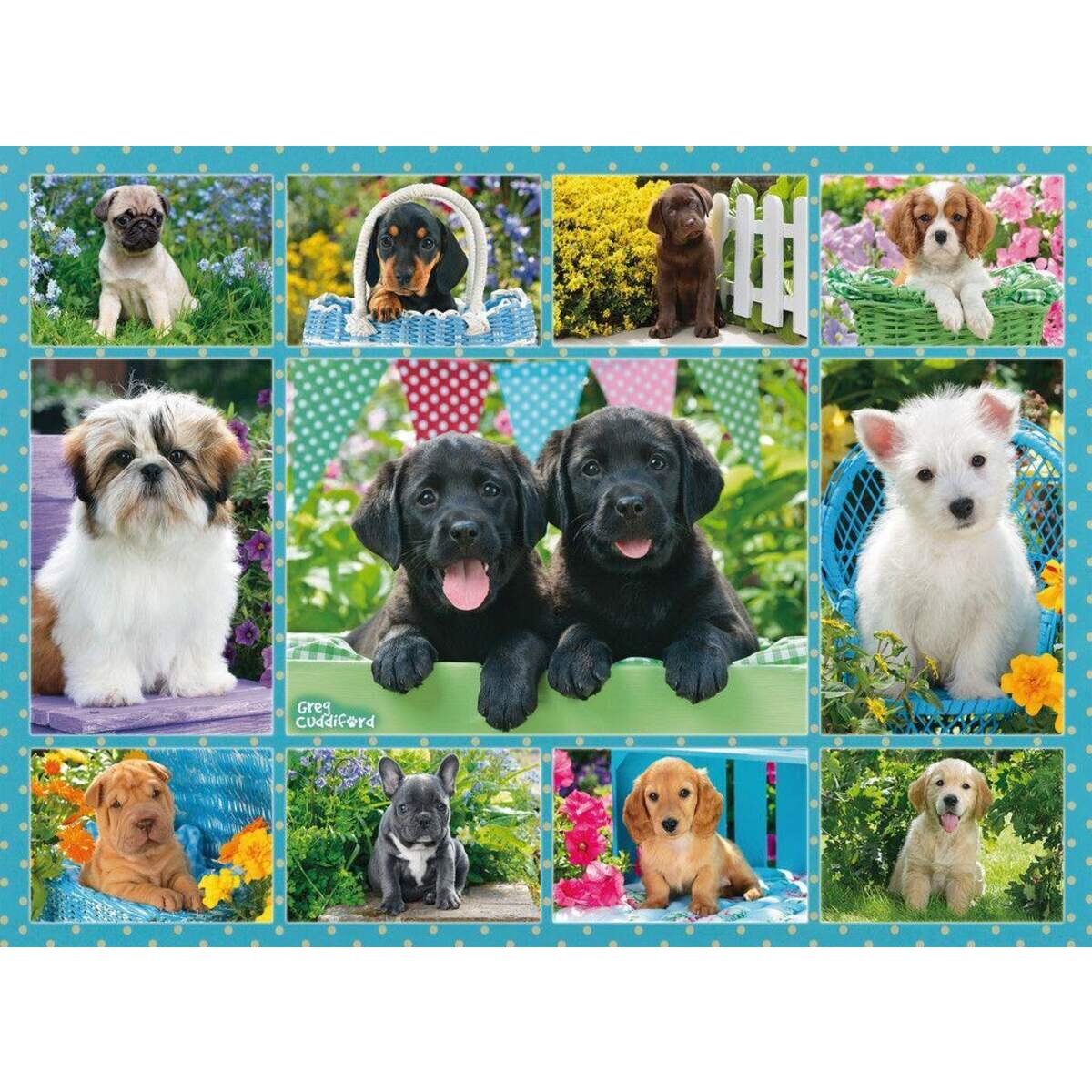 Ravensburger Puzzle Putzige Hündchen 500 Teile