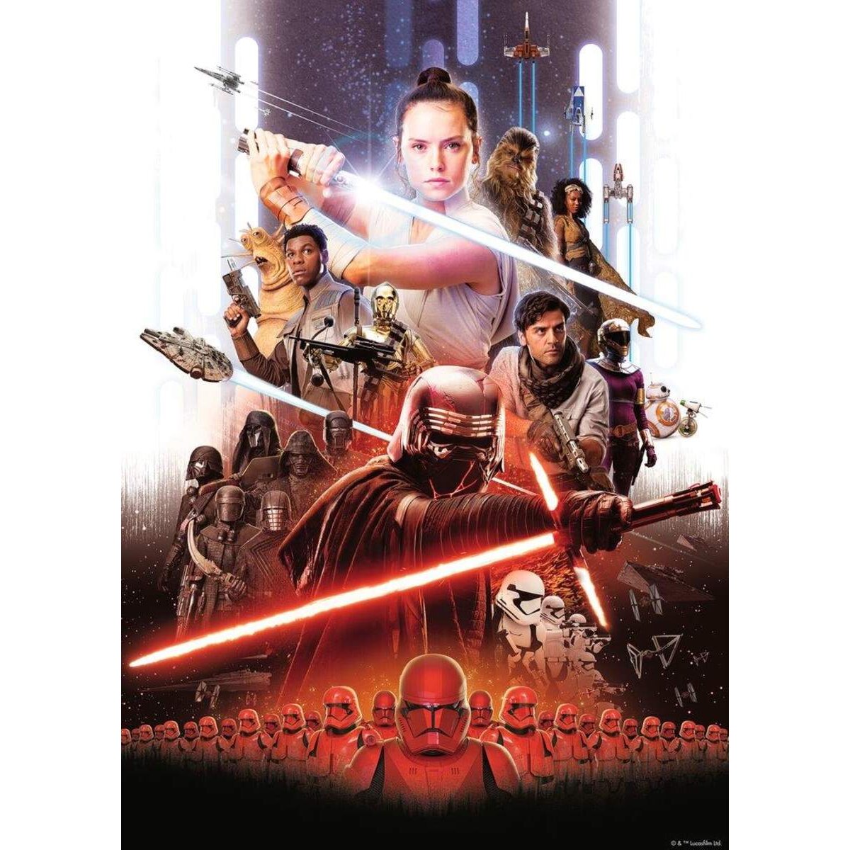 Ravensburger Puzzle Star Wars Der Aufstieg Skywalkers 1 1000 Teile