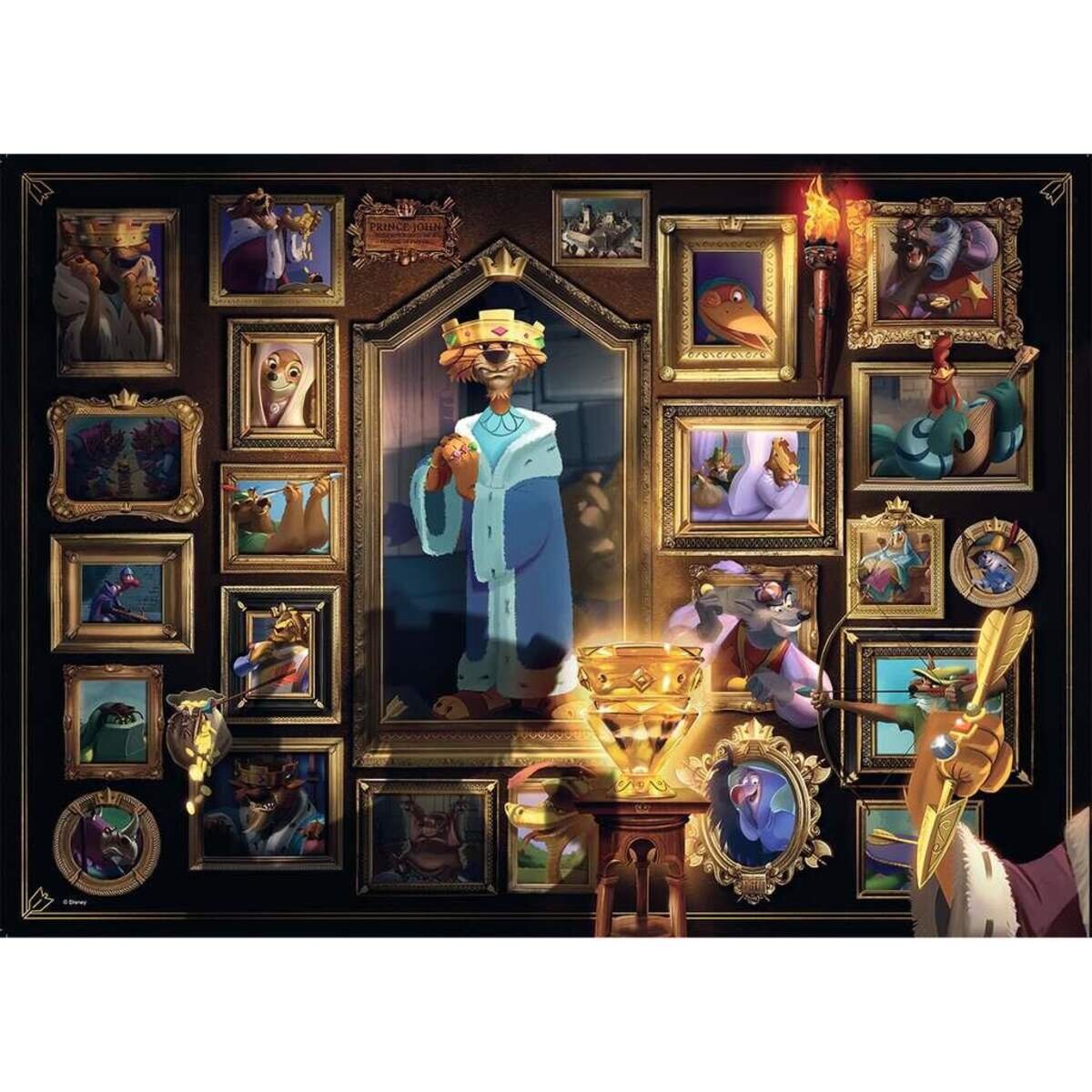 Ravensburger Puzzle Villainous King John, 1000 Teile