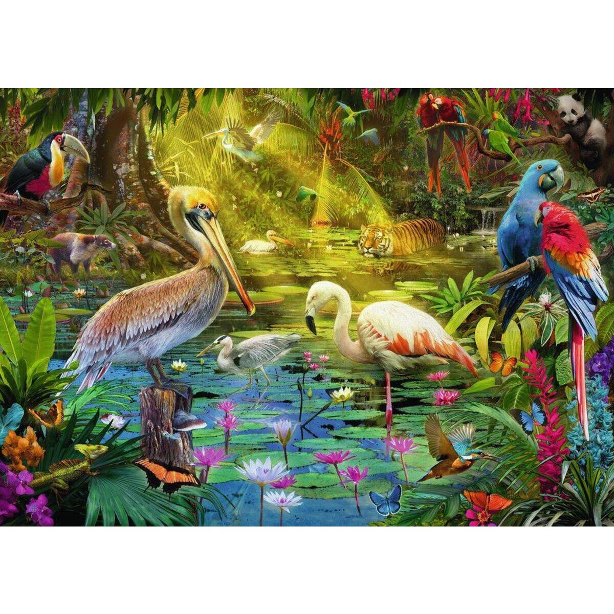 Ravensburger Puzzle Vogelparadies, 1000 Teile