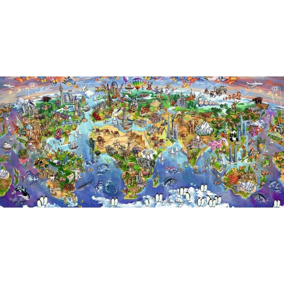 Ravensburger Puzzle World Wonders, 2000 Teile