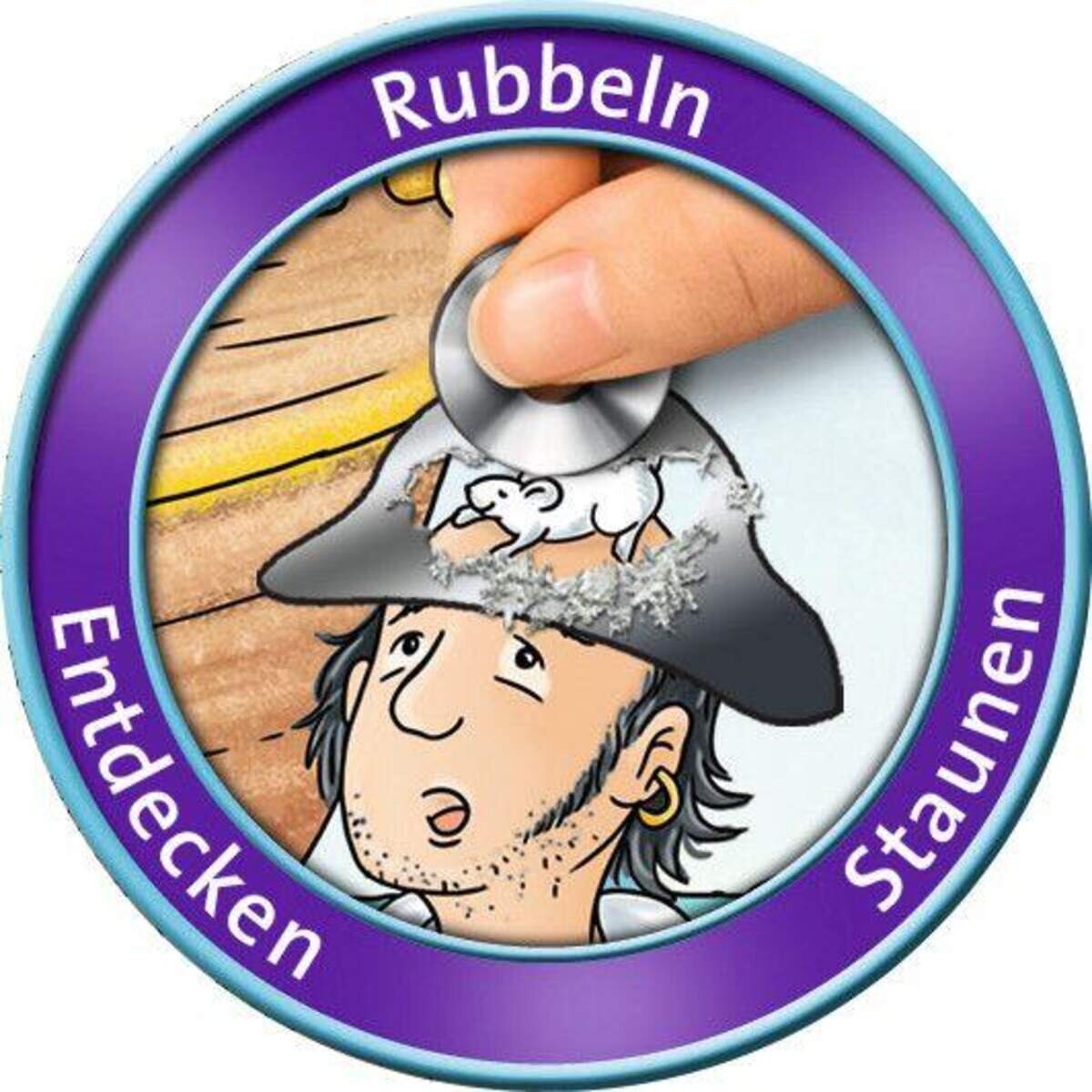 Ravensburger Rubbel Puzzle Spaß auf dem Piratenschiff