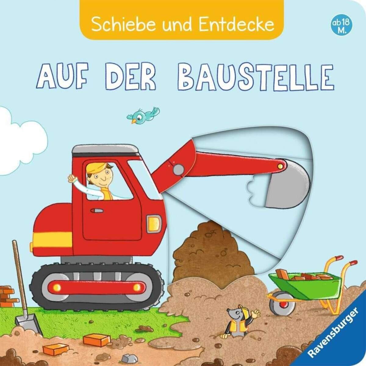 Ravensburger Schiebe und Entdecke: Auf der Baustelle