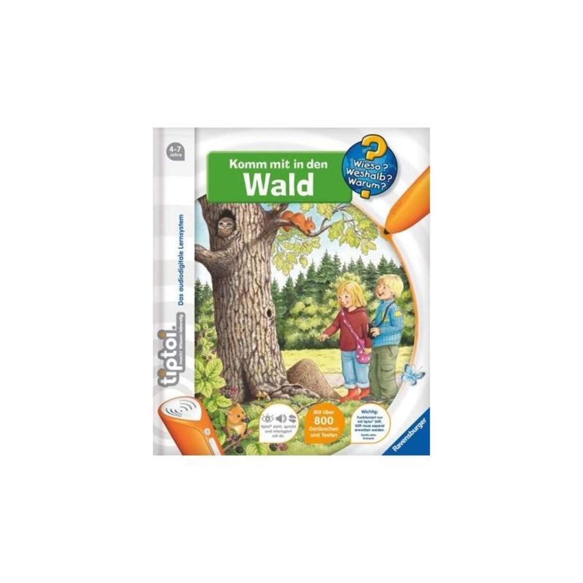 Ravensburger tiptoi Komm mit in den Wald!