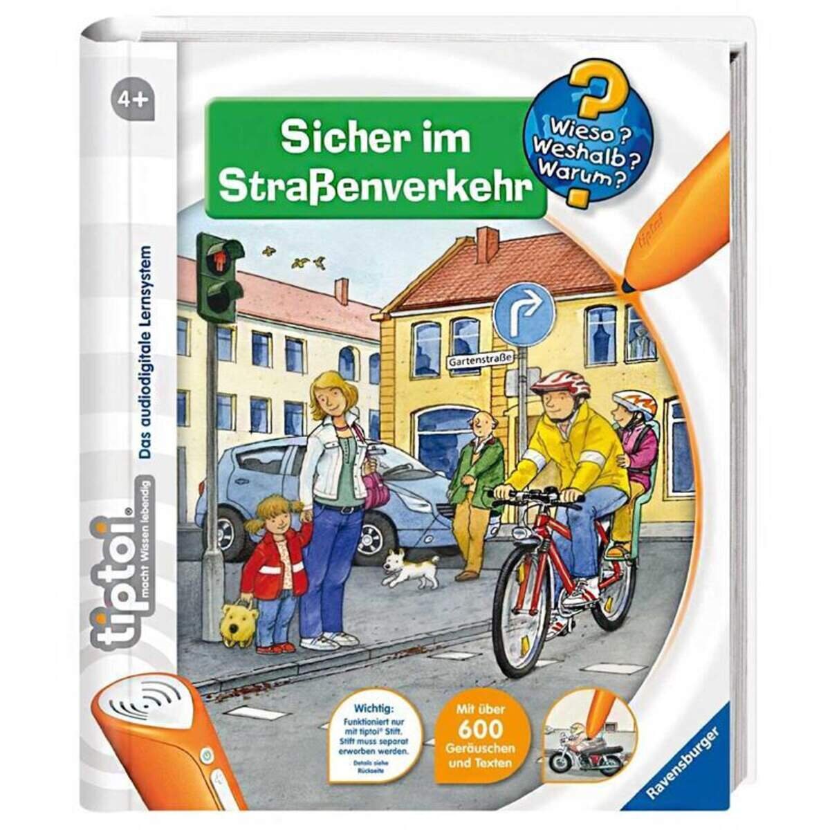 Ravensburger tiptoi Lernbuch Sicher im Straßenverkehr