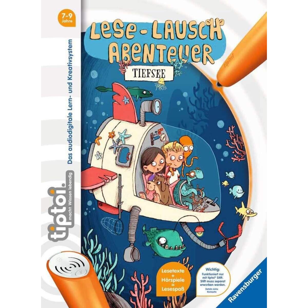 Ravensburger tiptoi® Lese-Lauscher-Abenteuer Tiefsee