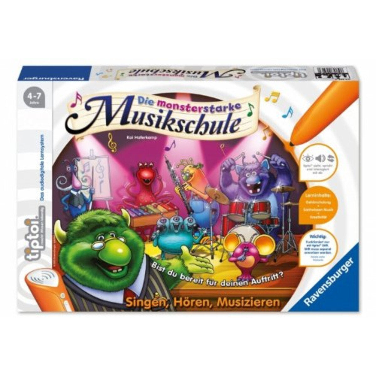 Ravensburger tiptoi Monsterstarke Musikschule