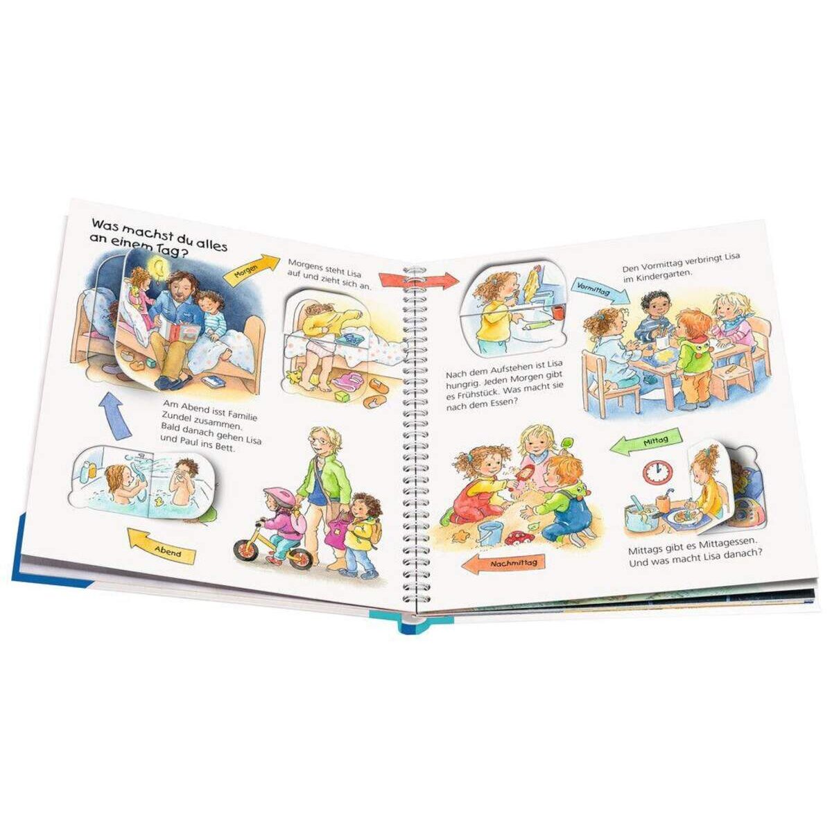 Ravensburger Wieso? Weshalb? Warum? Junior Heute, morgen, jetzt und gleich
