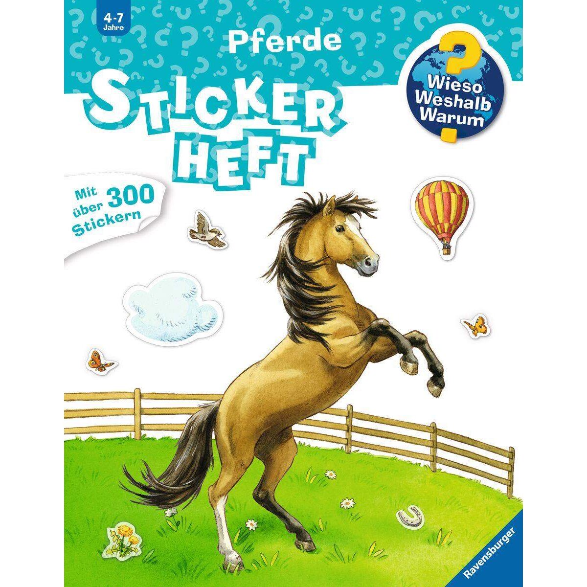Ravensburger Wieso? Weshalb? Warum? Stickerheft Pferde