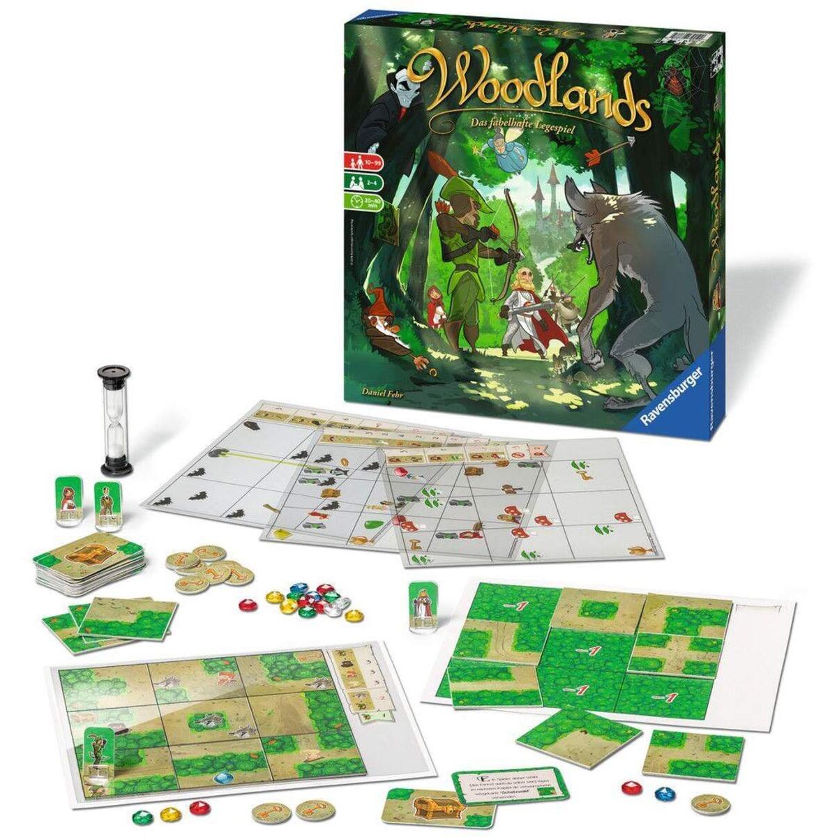 Ravensburger Woodlands Das fabelhafte Legespiel